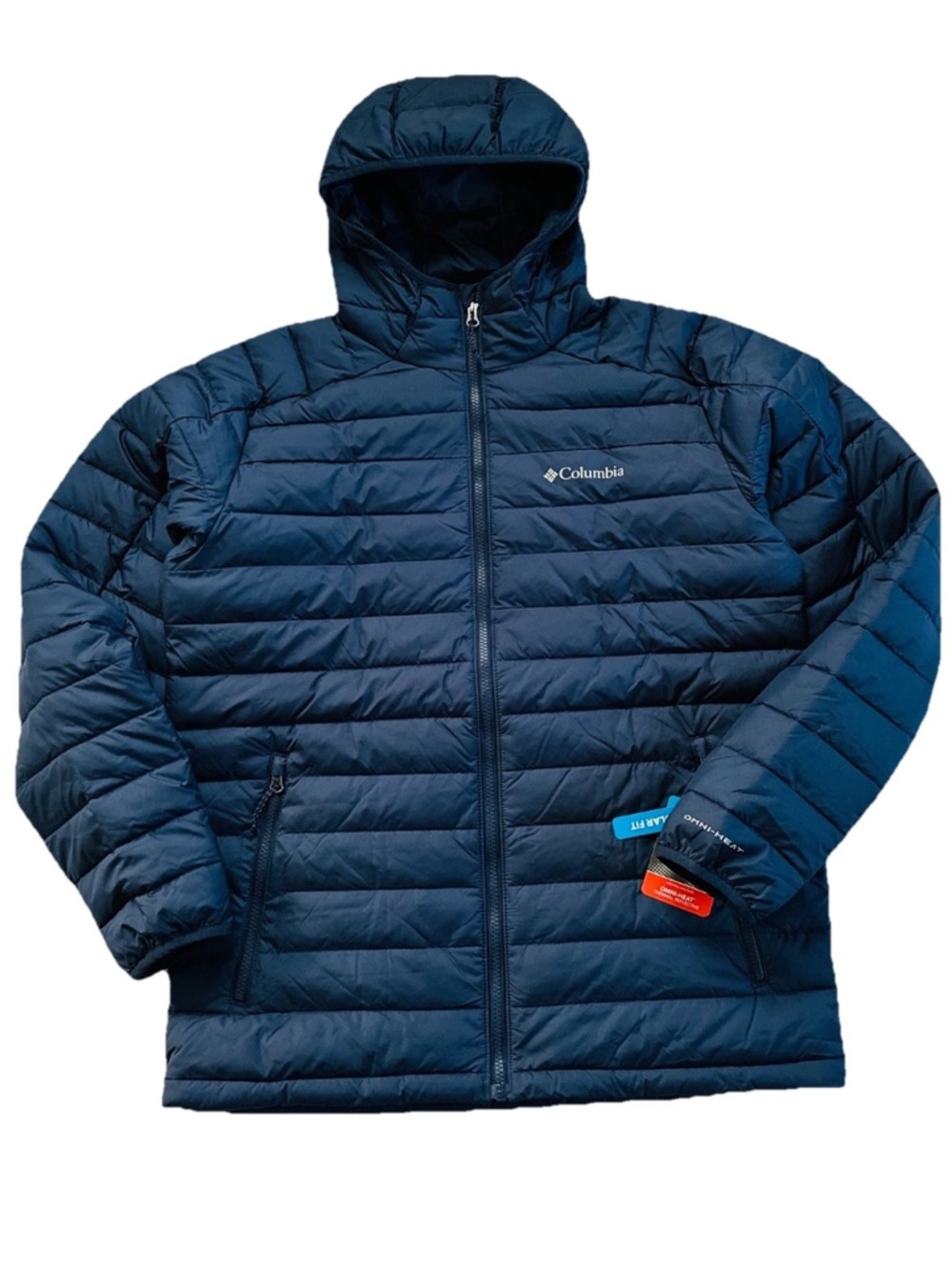 Columbia Men's White Out 1.0 FS Hooded Omni-Heat Down Jacket